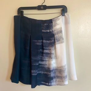 VINCE. pleated A- line skirt size 10 Allsaints